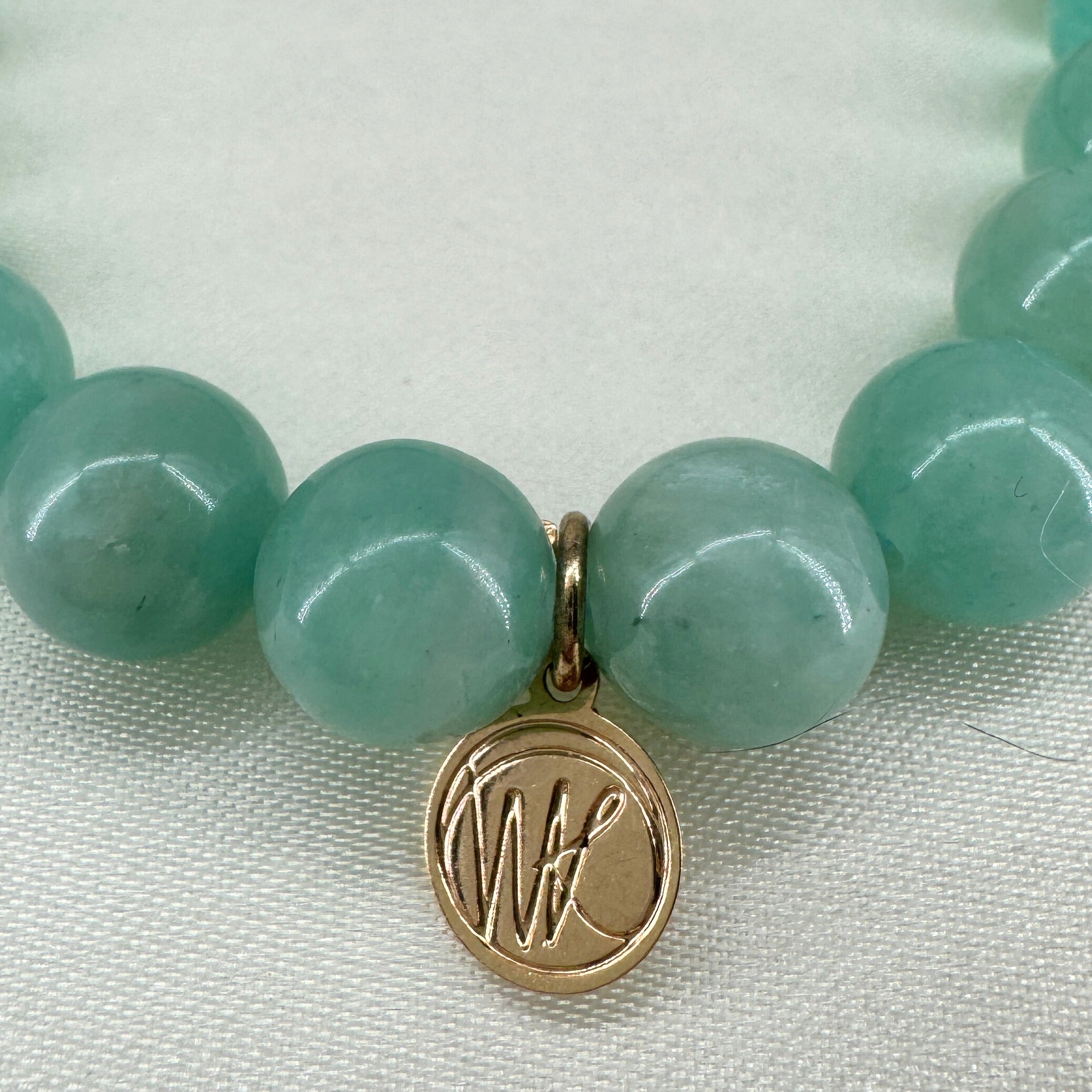 Amazonite  Healing Energy Crystal - Stretch Bracelet, 8mm