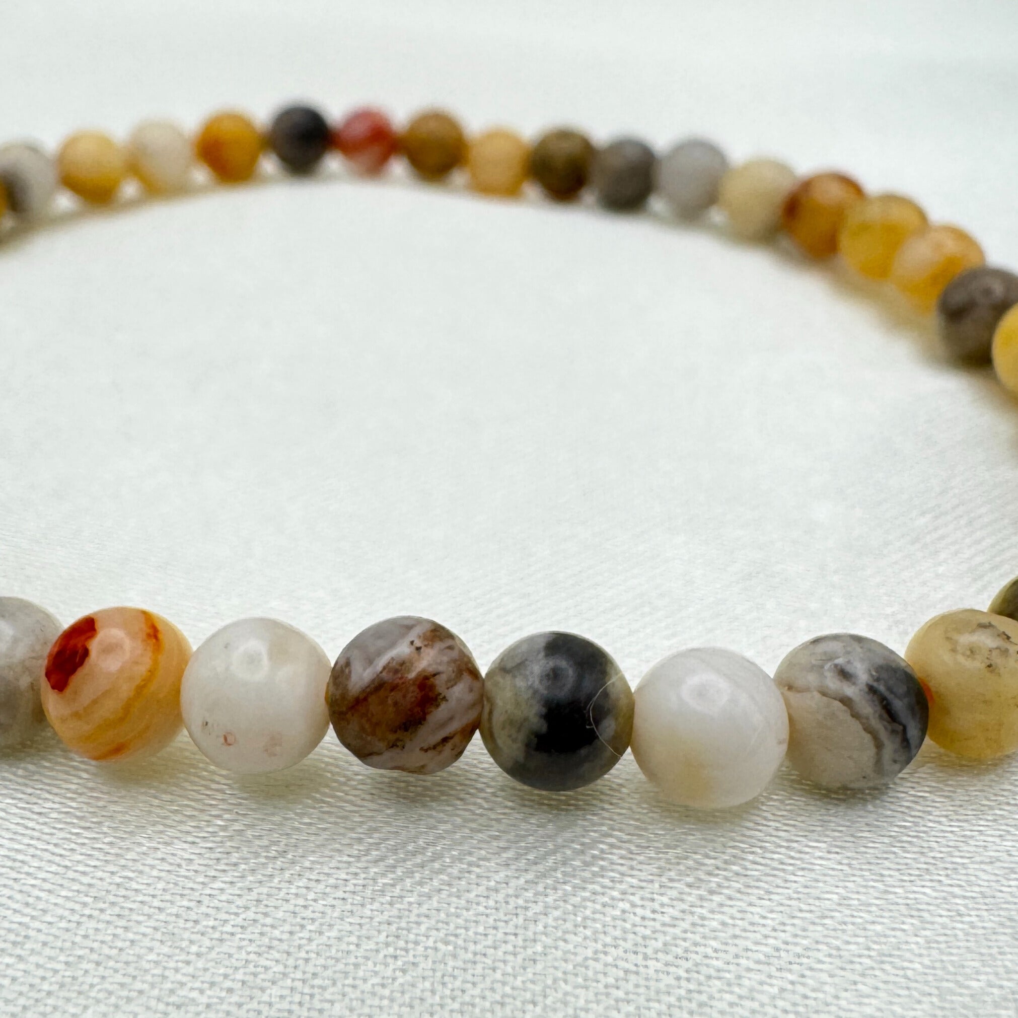 Crazy Lace Agate Bracelet
