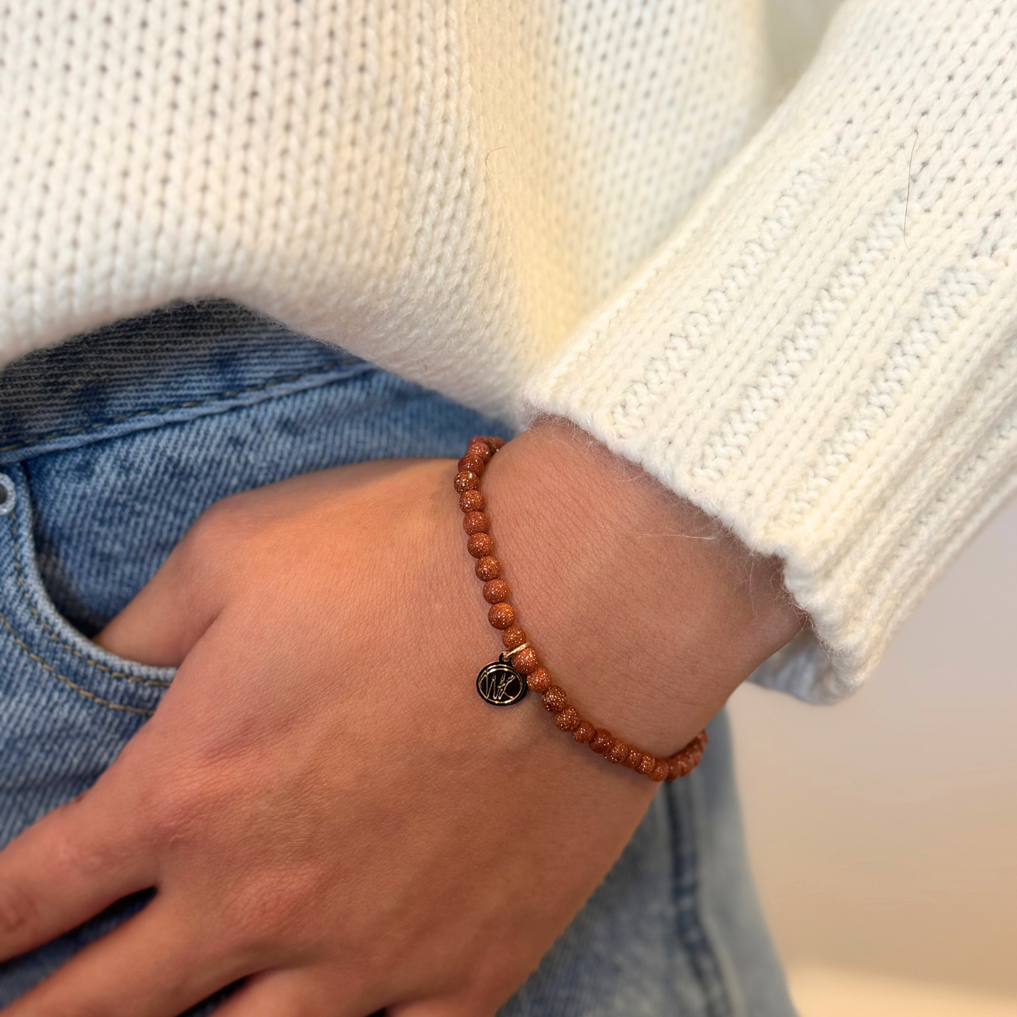 Goldstone Bracelet