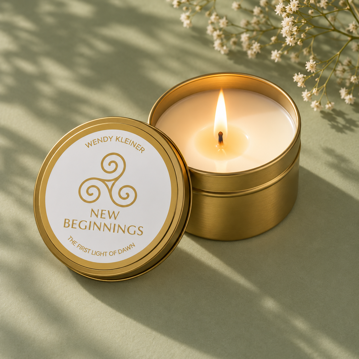 NEW BEGINNINGS KEEPSAKE CANDLE