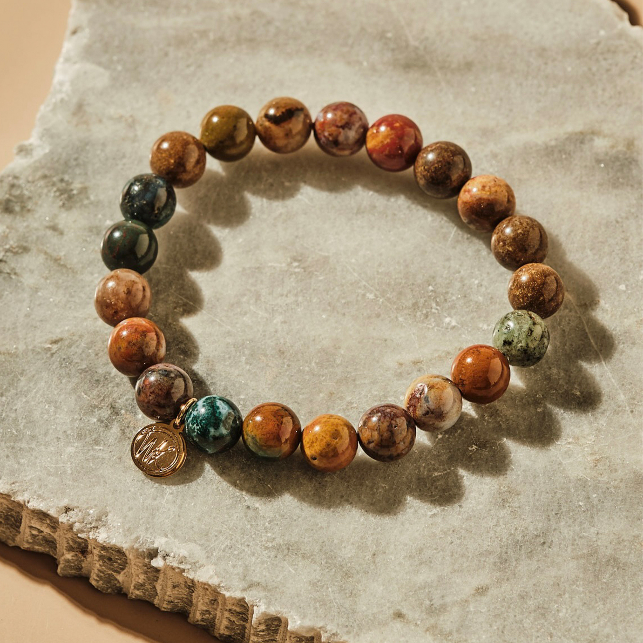 OCEAN JASPER LARGE | 8mm
