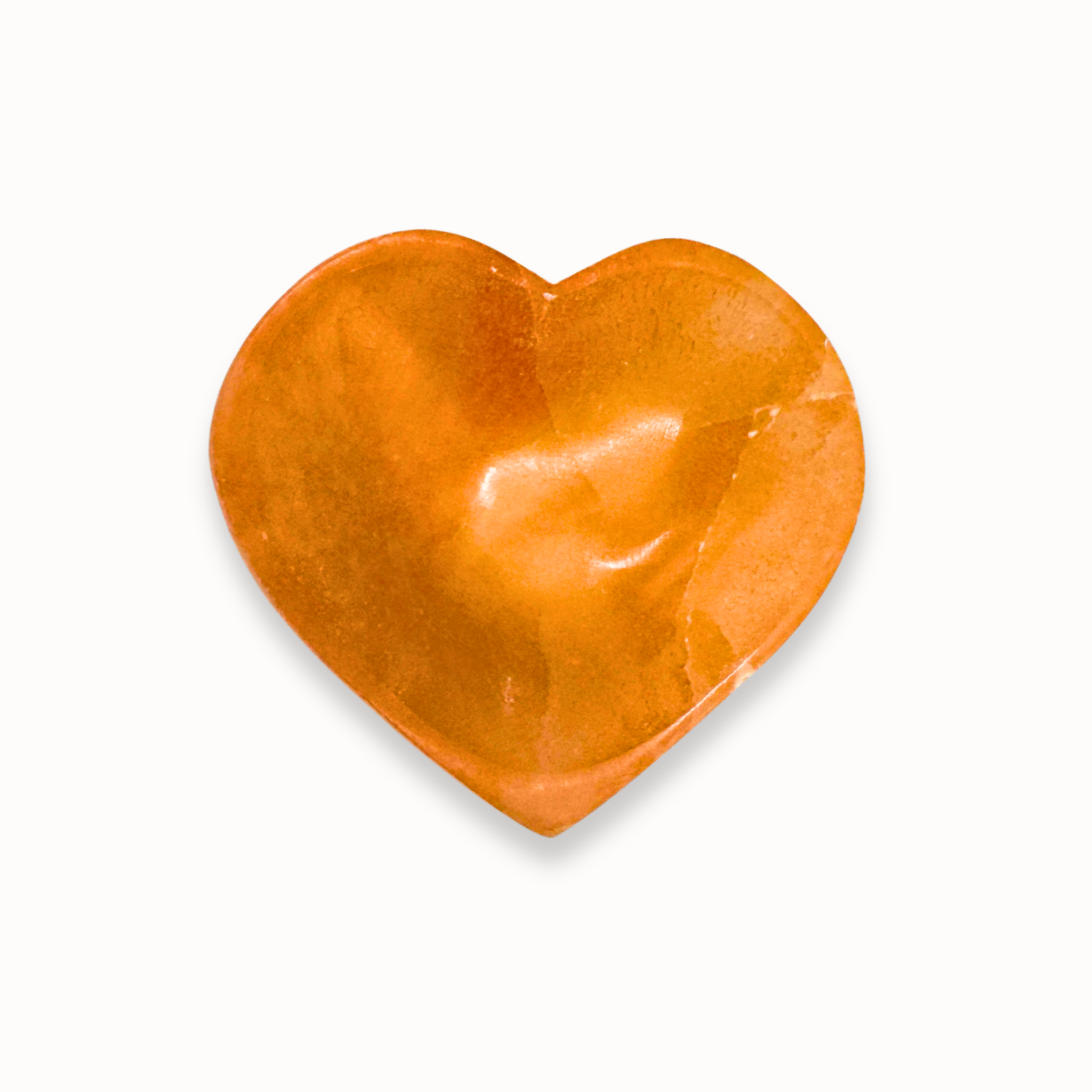 ORANGE SELENITE BOWL