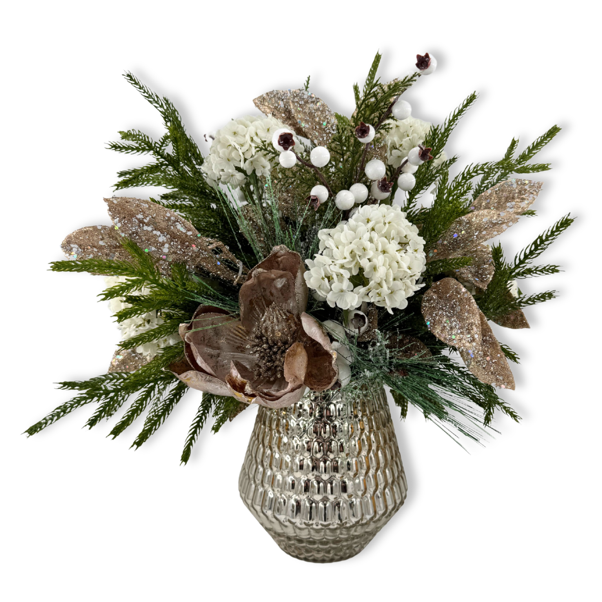 Sparkling Season arrangement, detail view