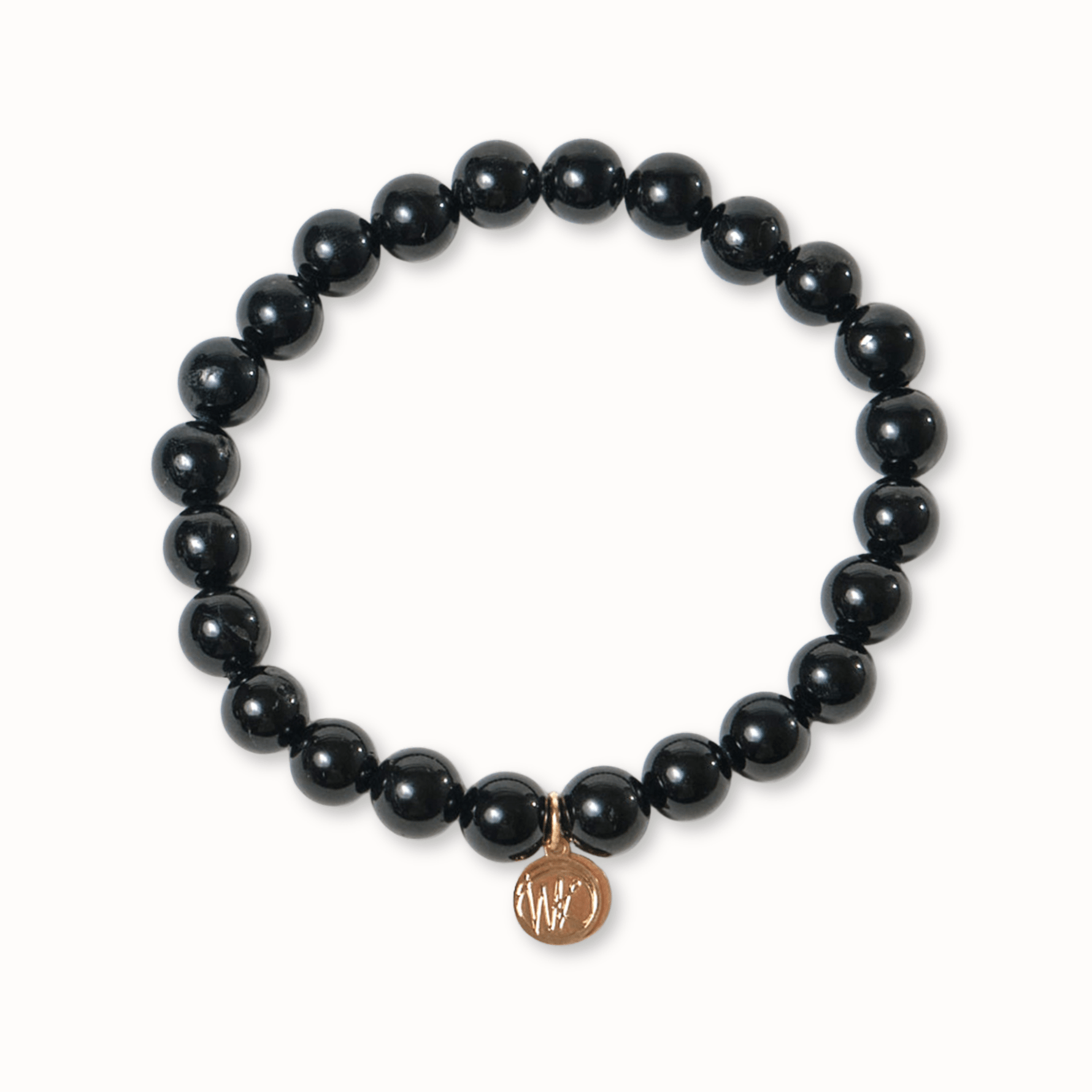 BLACK TOURMALINE LARGE | 8mm - WENDY KLEINERWENDY KLEINER