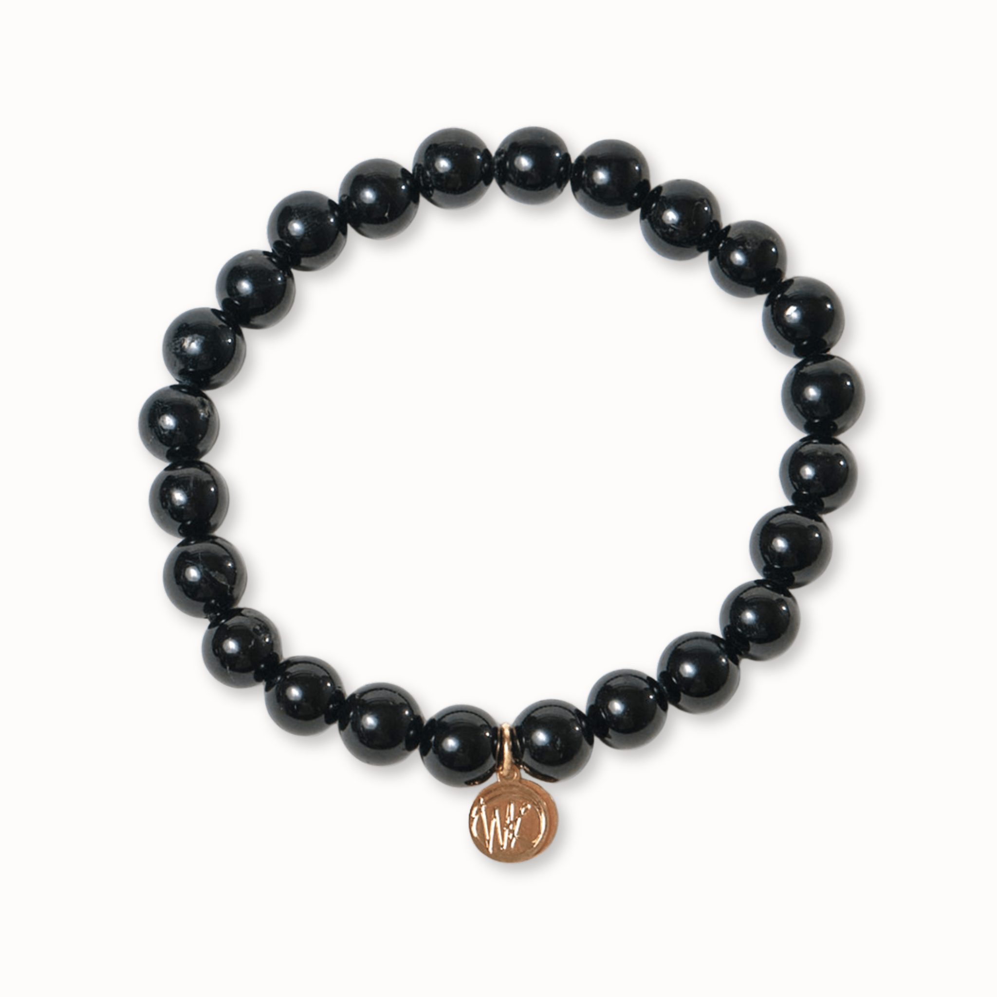 BLACK TOURMALINE LARGE | 8mm - WENDY KLEINERWENDY KLEINER