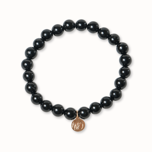 BLACK TOURMALINE LARGE | 8mm - WENDY KLEINERWENDY KLEINER