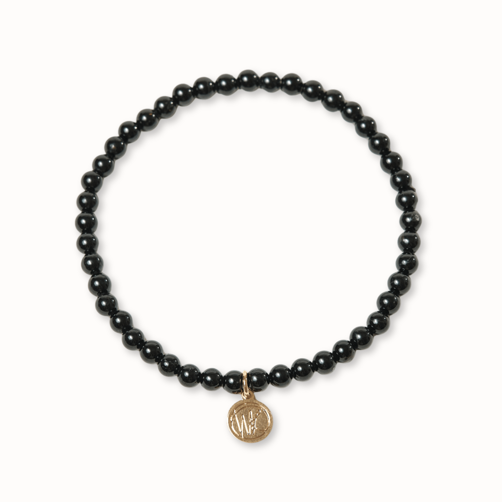 BLACK TOURMALINE SMALL | 4mm - WENDY KLEINERWENDY KLEINER