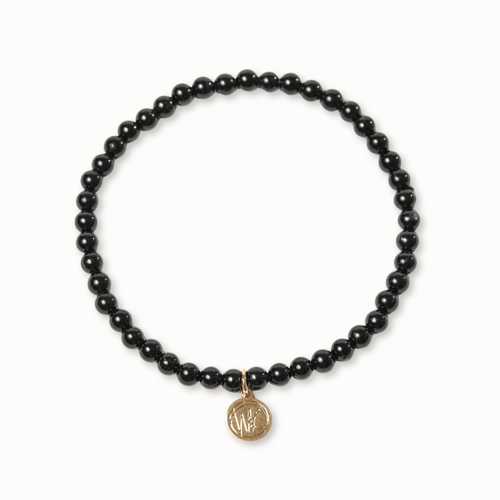BLACK TOURMALINE SMALL | 4mm - WENDY KLEINERWENDY KLEINER