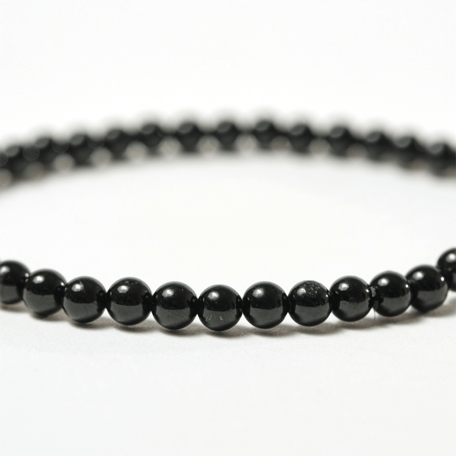 BLACK TOURMALINE SMALL | 4mm - WENDY KLEINERWENDY KLEINER