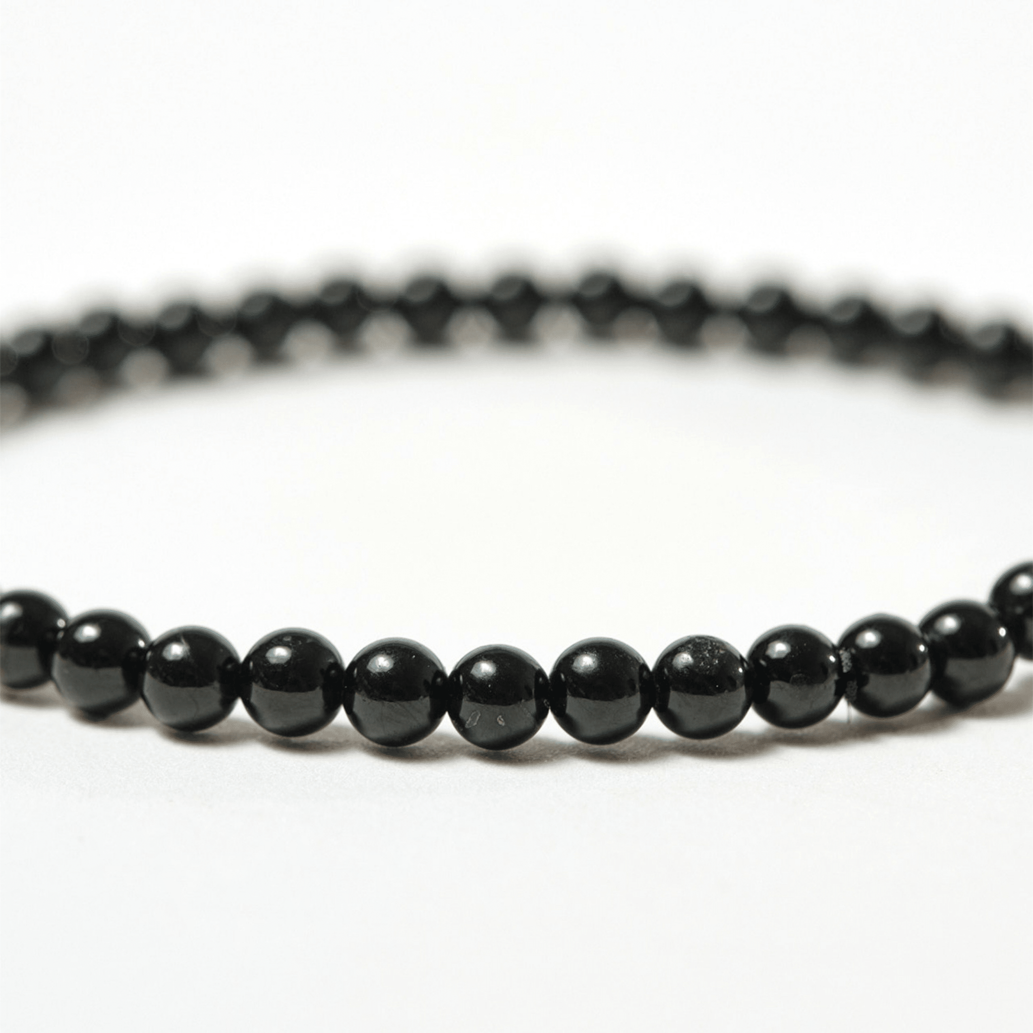 BLACK TOURMALINE SMALL | 4mm - WENDY KLEINERWENDY KLEINER