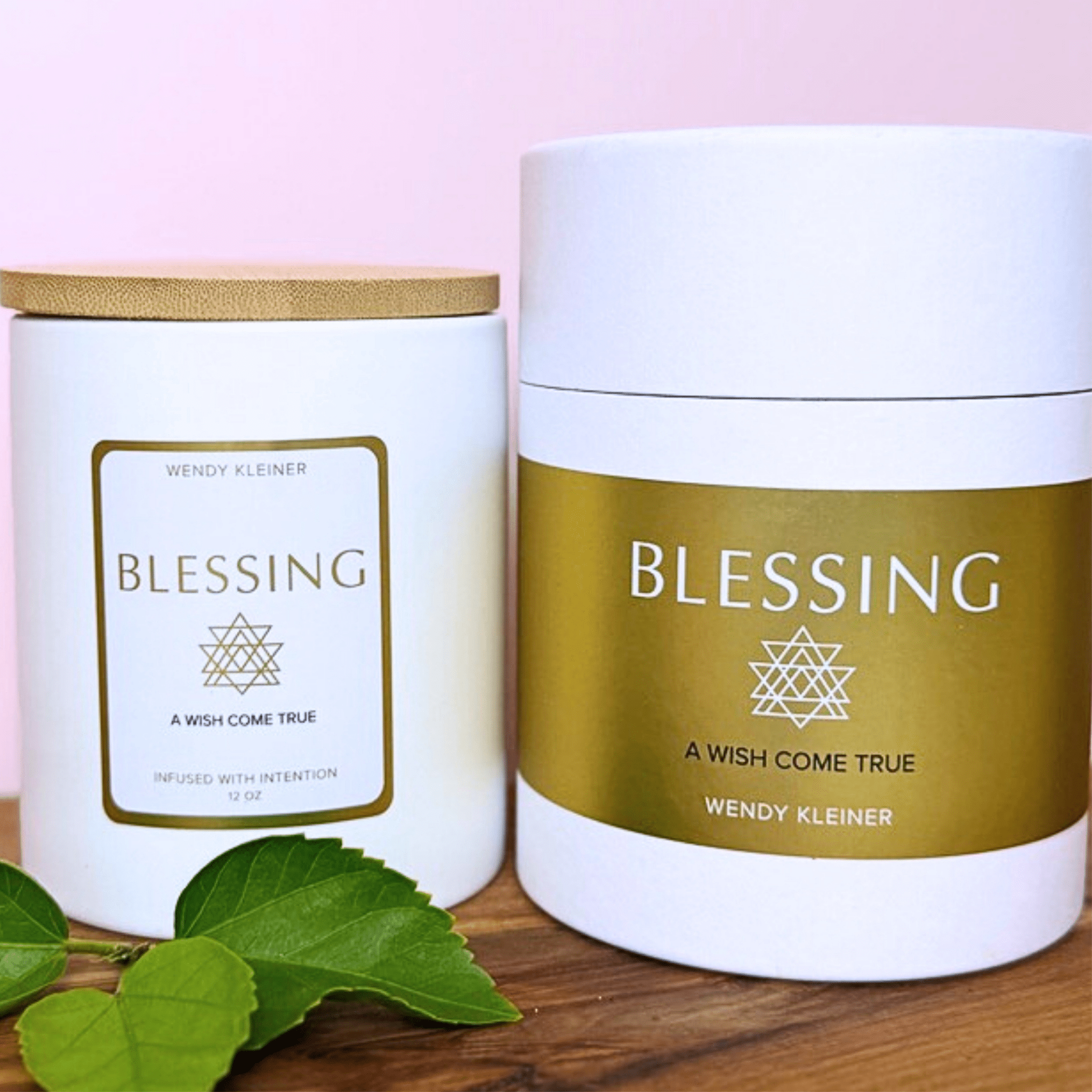 BLESSING INTENTION CANDLE - WENDY KLEINERWENDY KLEINER