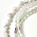 CLEARING CRYSTAL BRACELET STACK - WENDY KLEINERWENDY KLEINER