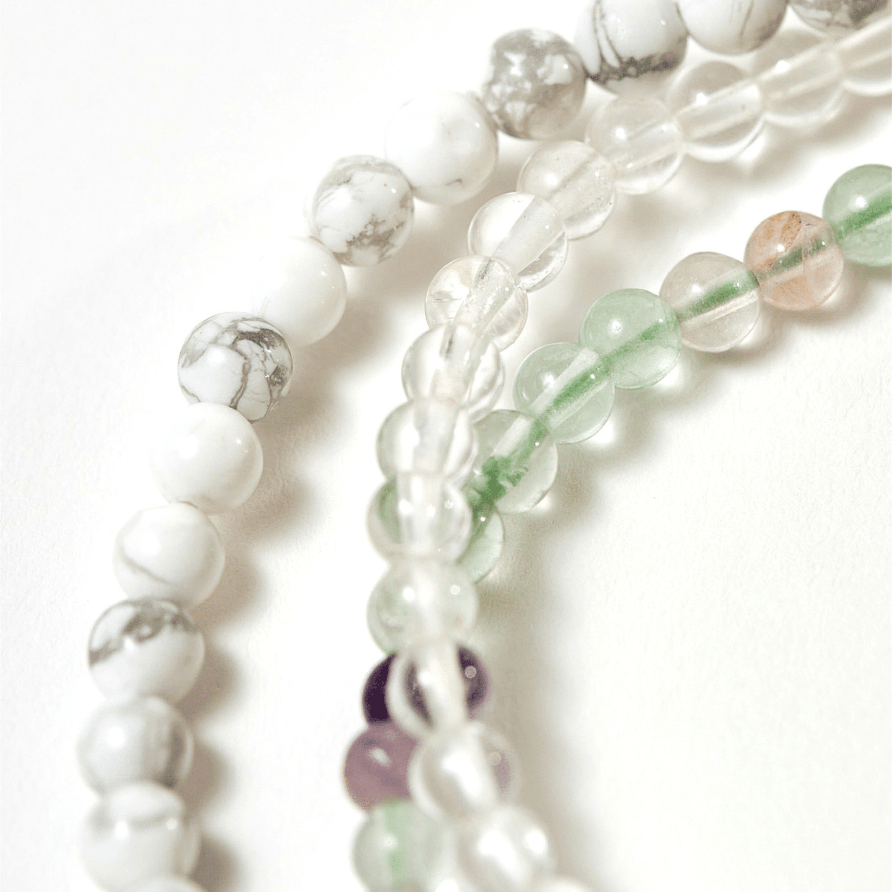 CLEARING CRYSTAL BRACELET STACK - WENDY KLEINERWENDY KLEINER