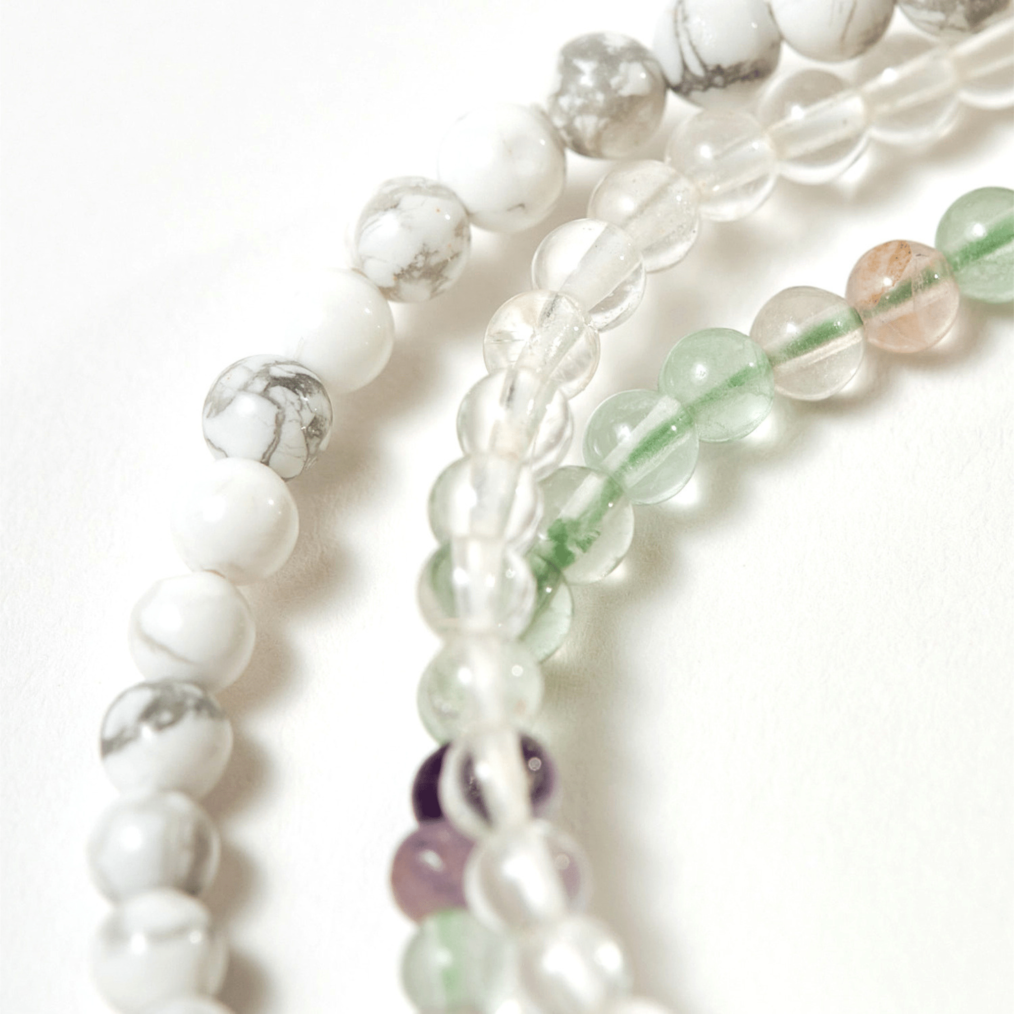 CLEARING CRYSTAL BRACELET STACK - WENDY KLEINERWENDY KLEINER