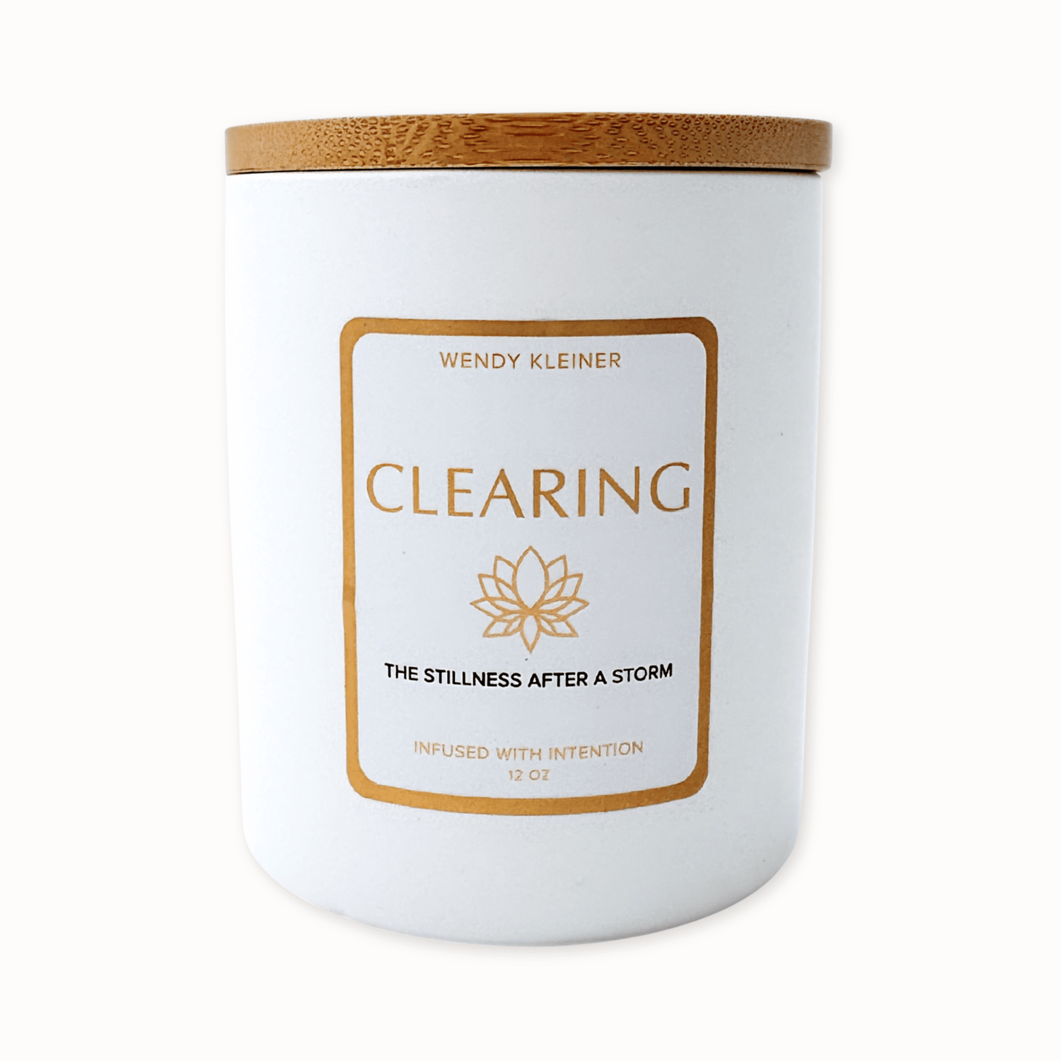 CLEARING INTENTION CANDLE - WENDY KLEINERWENDY KLEINER