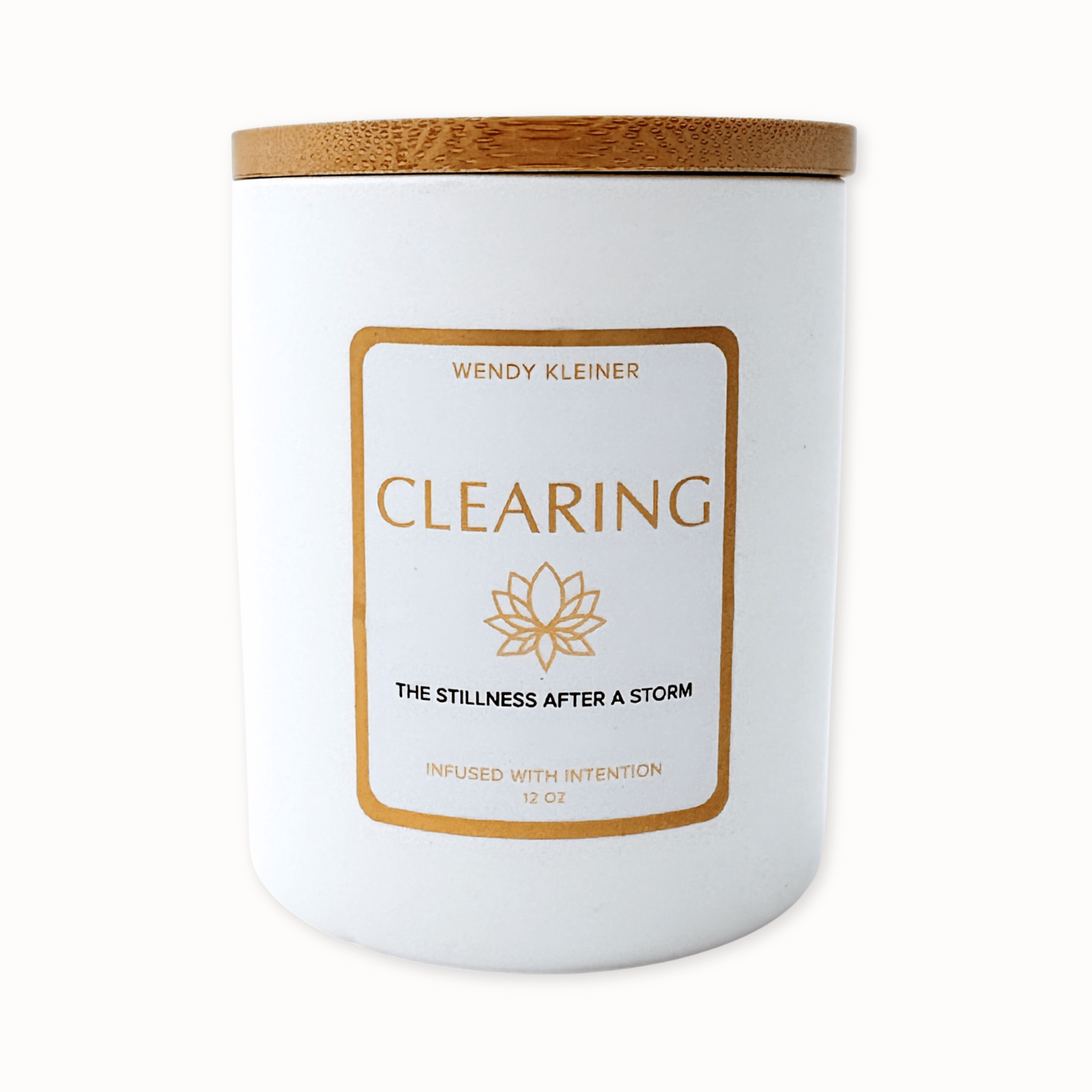 CLEARING INTENTION CANDLE - WENDY KLEINERWENDY KLEINER
