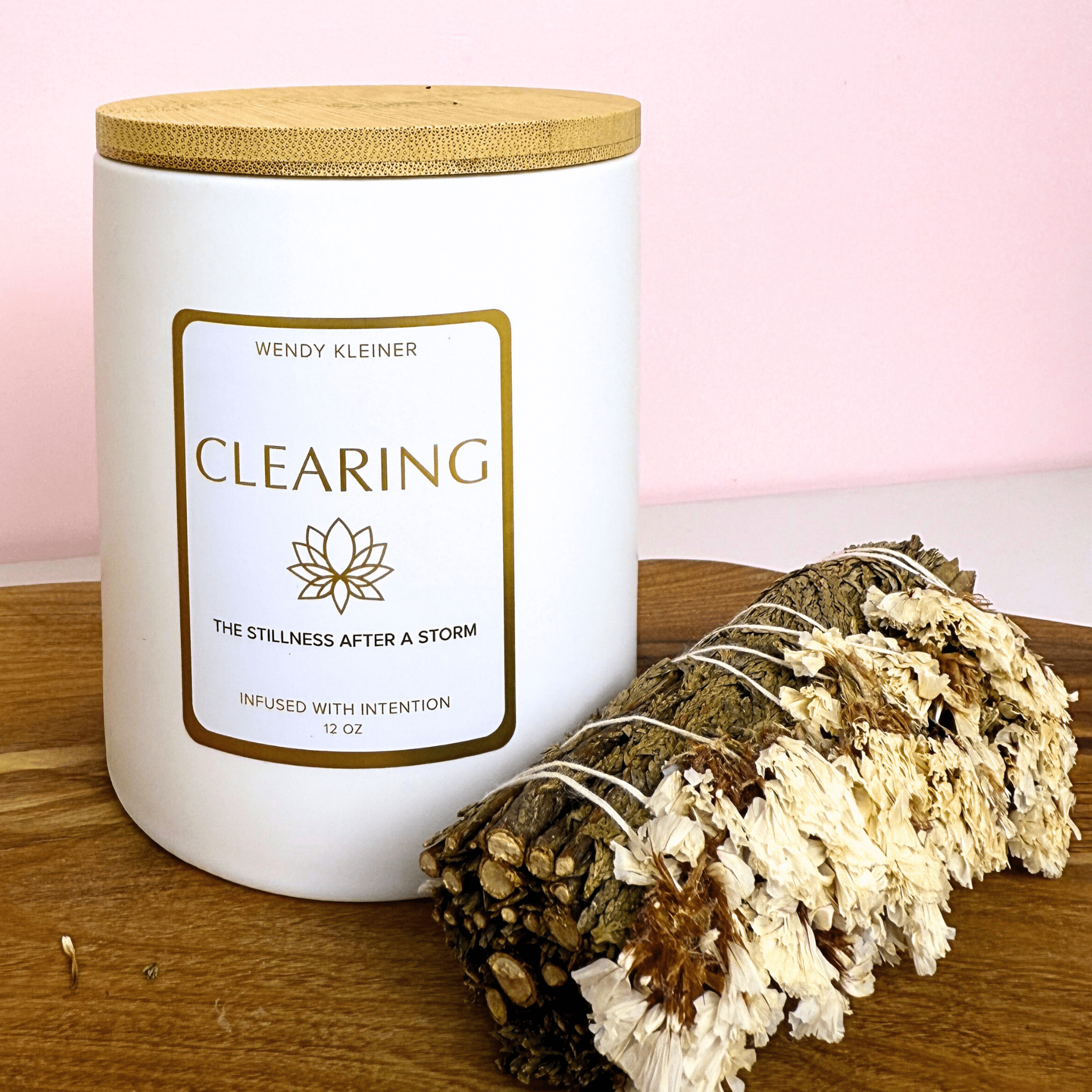 CLEARING INTENTION CANDLE - WENDY KLEINERWENDY KLEINER