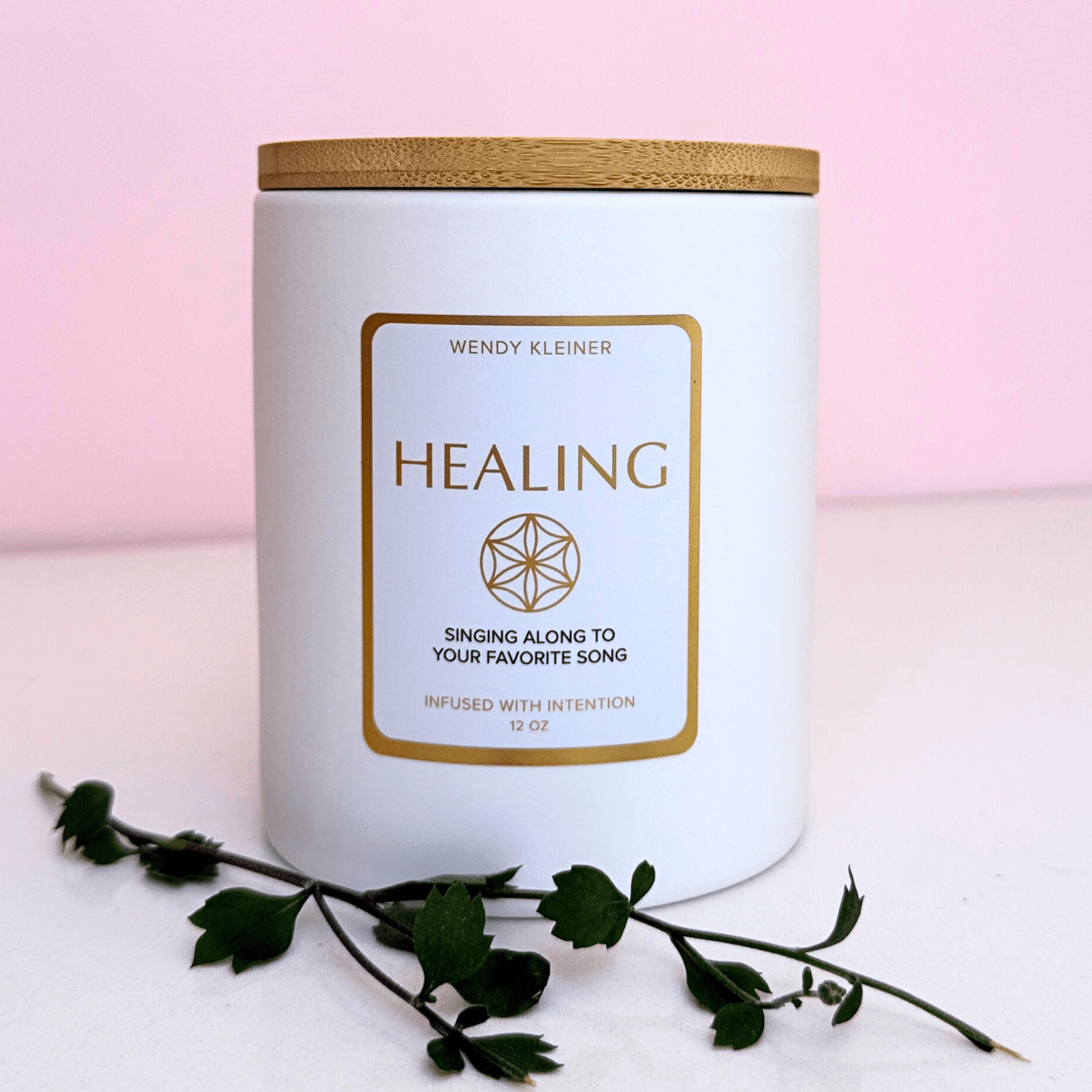 HEALING INTENTION CANDLE - WENDY KLEINERWENDY KLEINER