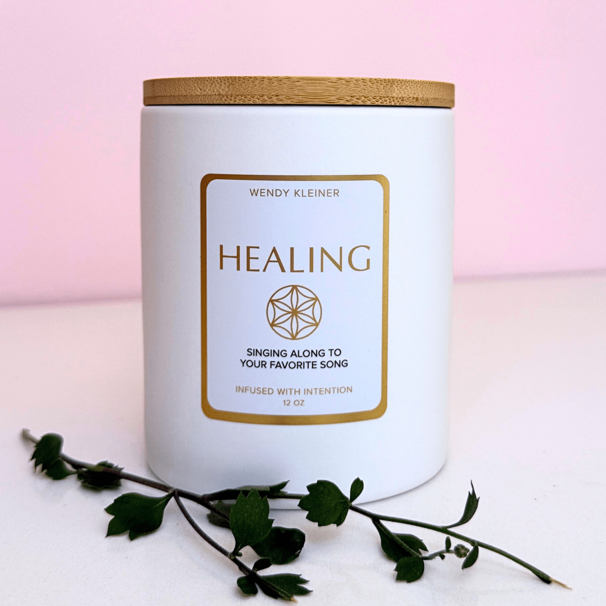 HEALING INTENTION CANDLE - WENDY KLEINERWENDY KLEINER