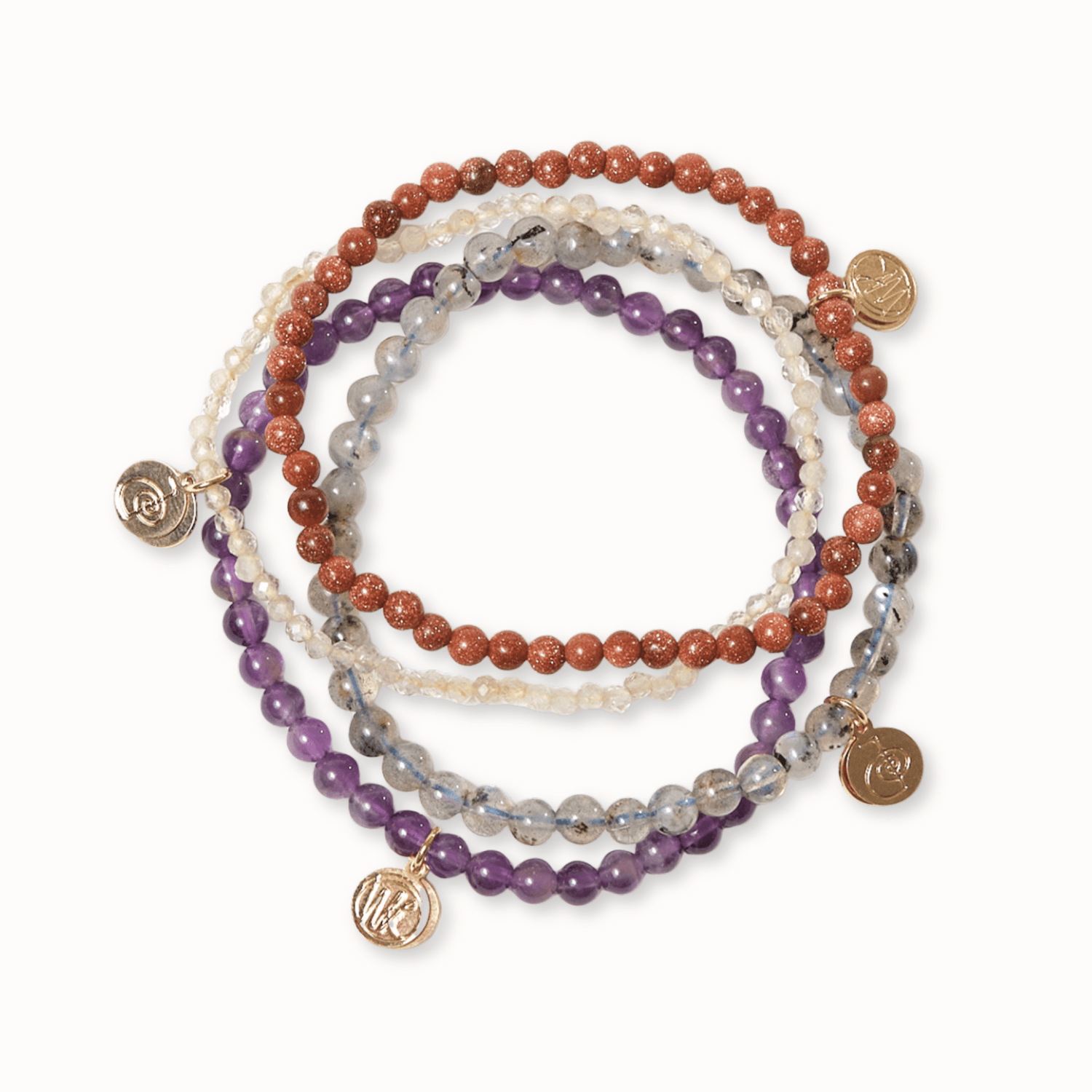 ILLUMINATION CRYSTAL BRACELET STACK - WENDY KLEINERWENDY KLEINER