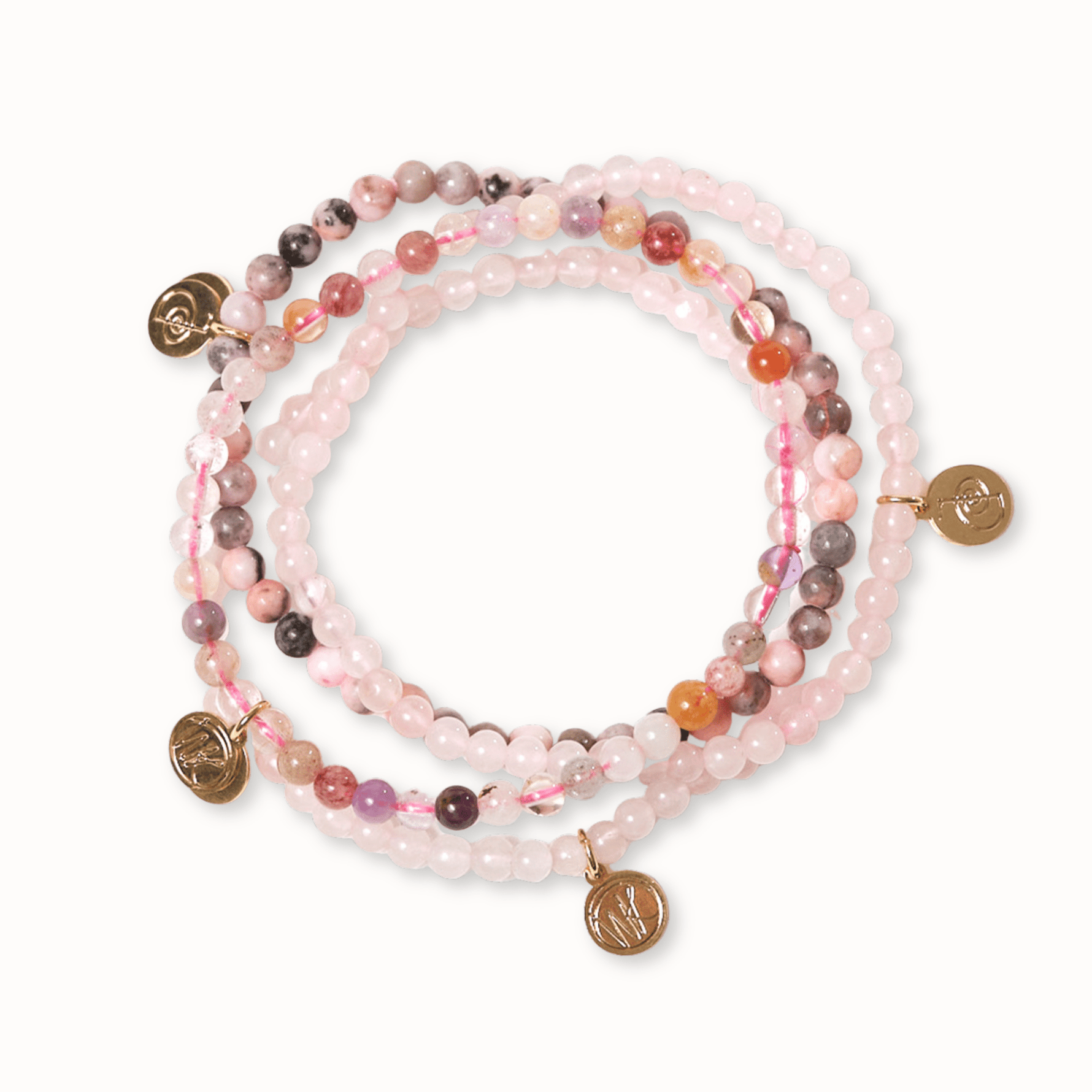 LOVE CRYSTAL BRACELET STACK - WENDY KLEINERWENDY KLEINER
