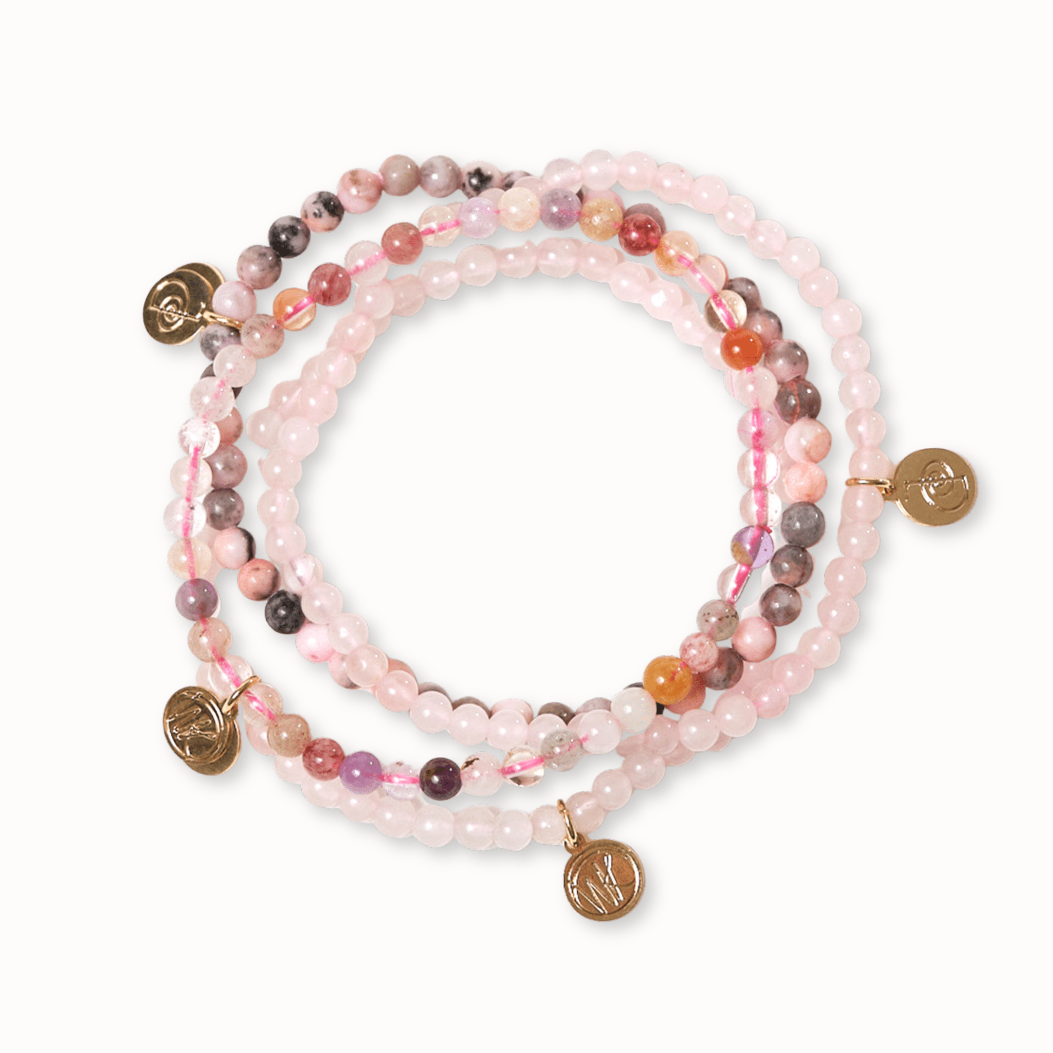 LOVE CRYSTAL BRACELET STACK - WENDY KLEINERWENDY KLEINER