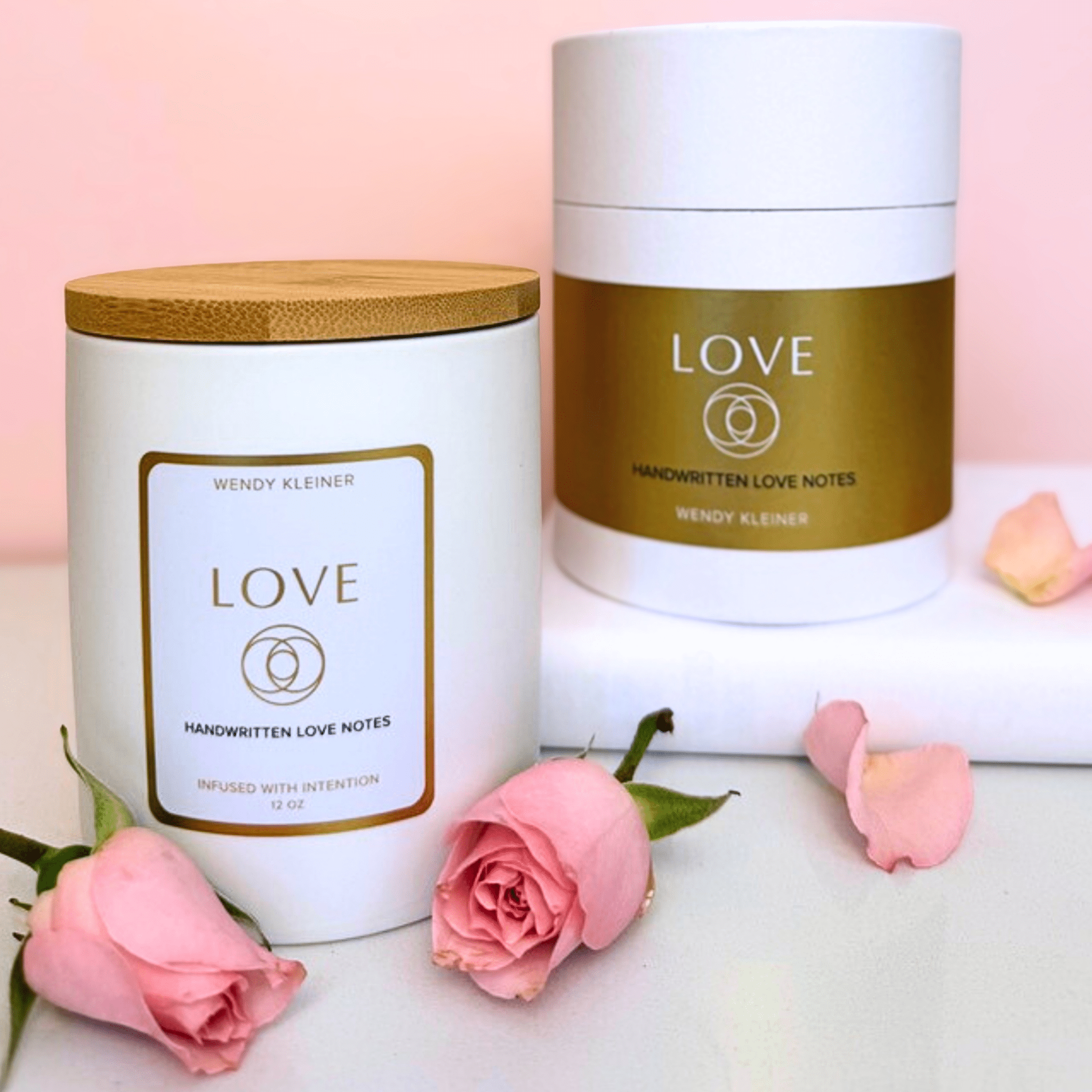 LOVE INTENTION CANDLE - WENDY KLEINERWENDY KLEINER