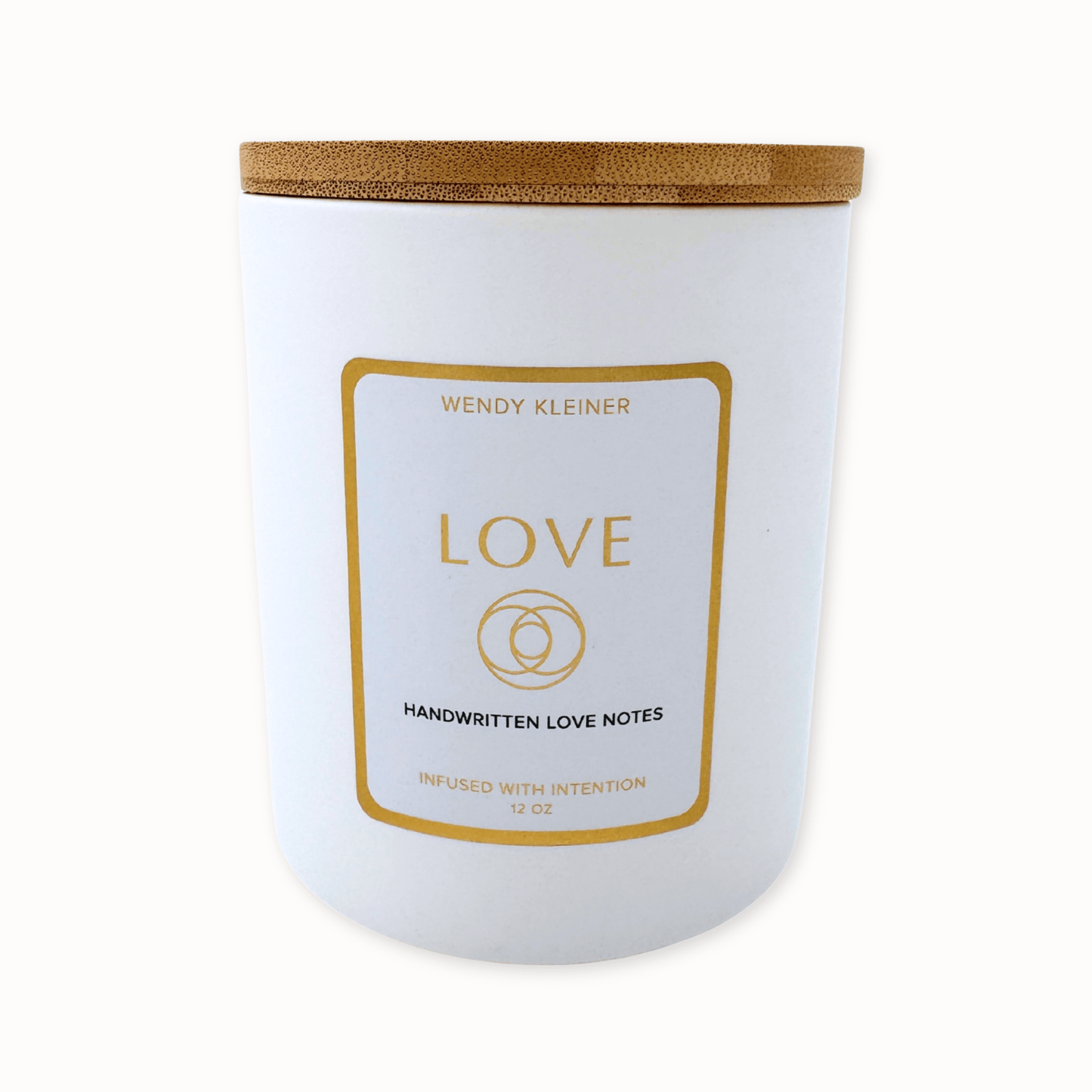 LOVE INTENTION CANDLE - WENDY KLEINERWENDY KLEINER