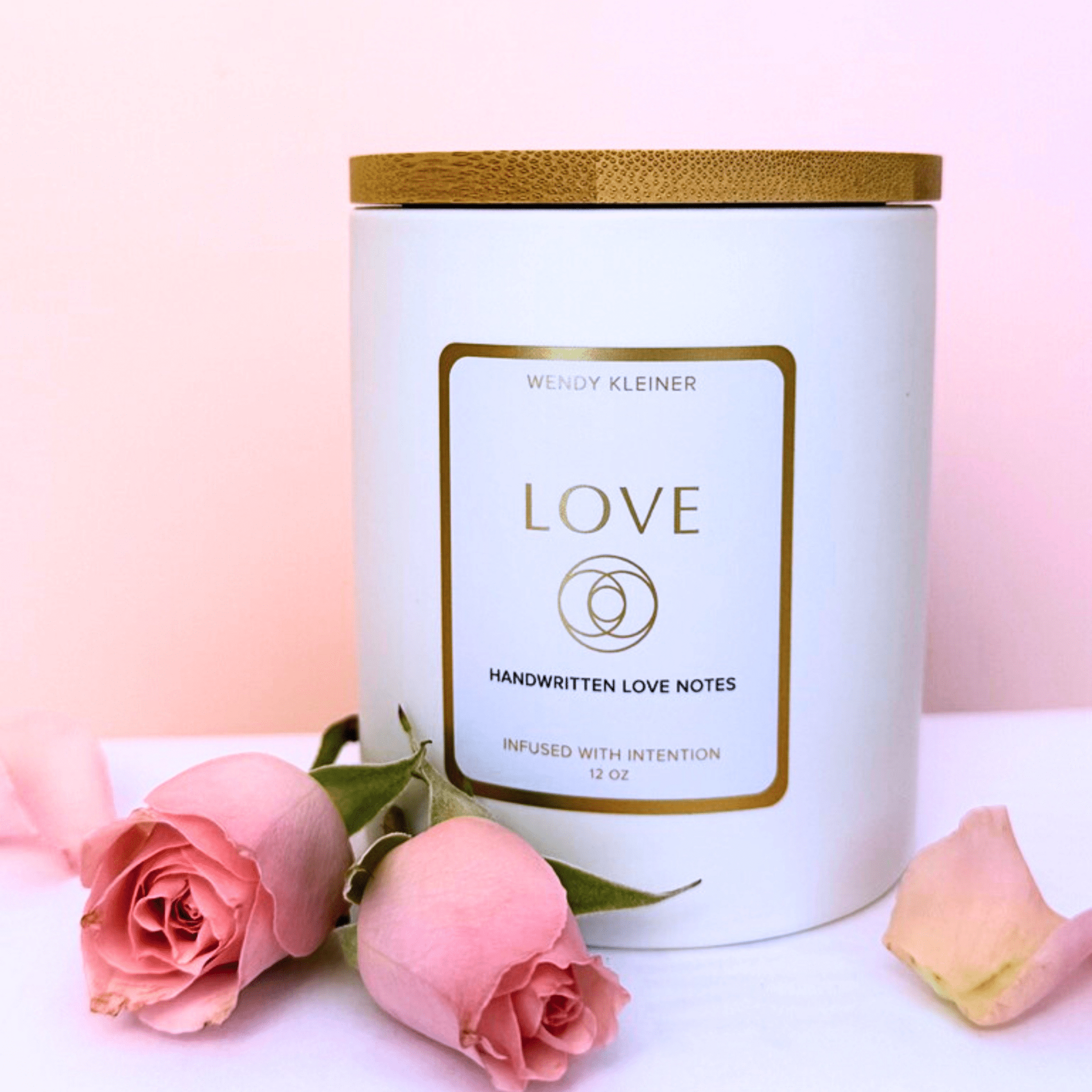 LOVE INTENTION CANDLE - WENDY KLEINERWENDY KLEINER