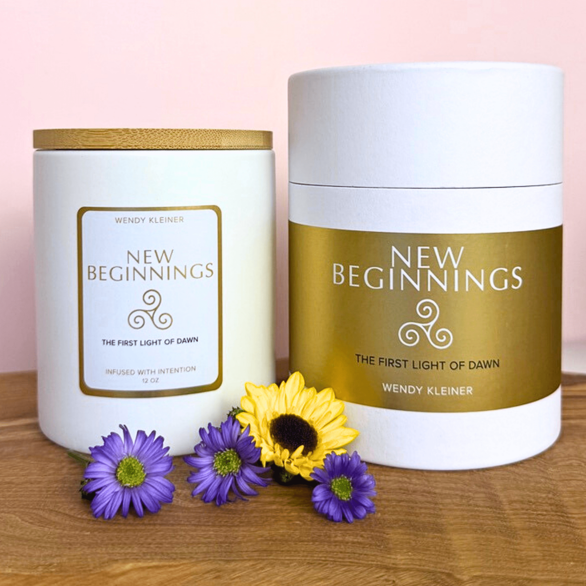 NEW BEGINNINGS INTENTION CANDLE - WENDY KLEINERWENDY KLEINER