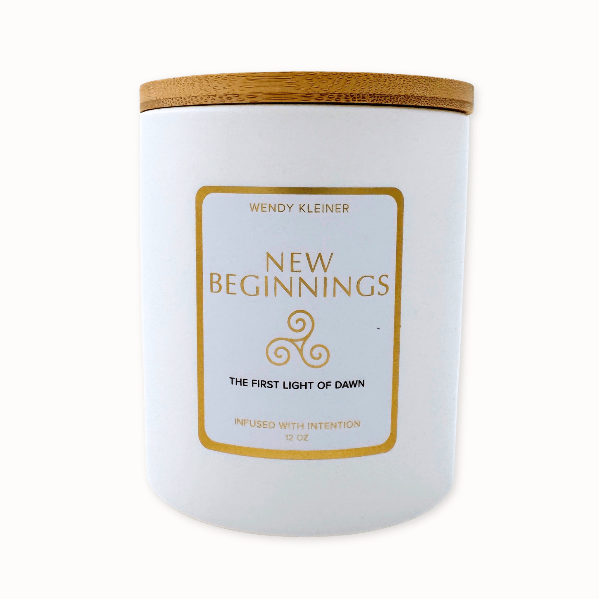 NEW BEGINNINGS INTENTION CANDLE - WENDY KLEINERWENDY KLEINER