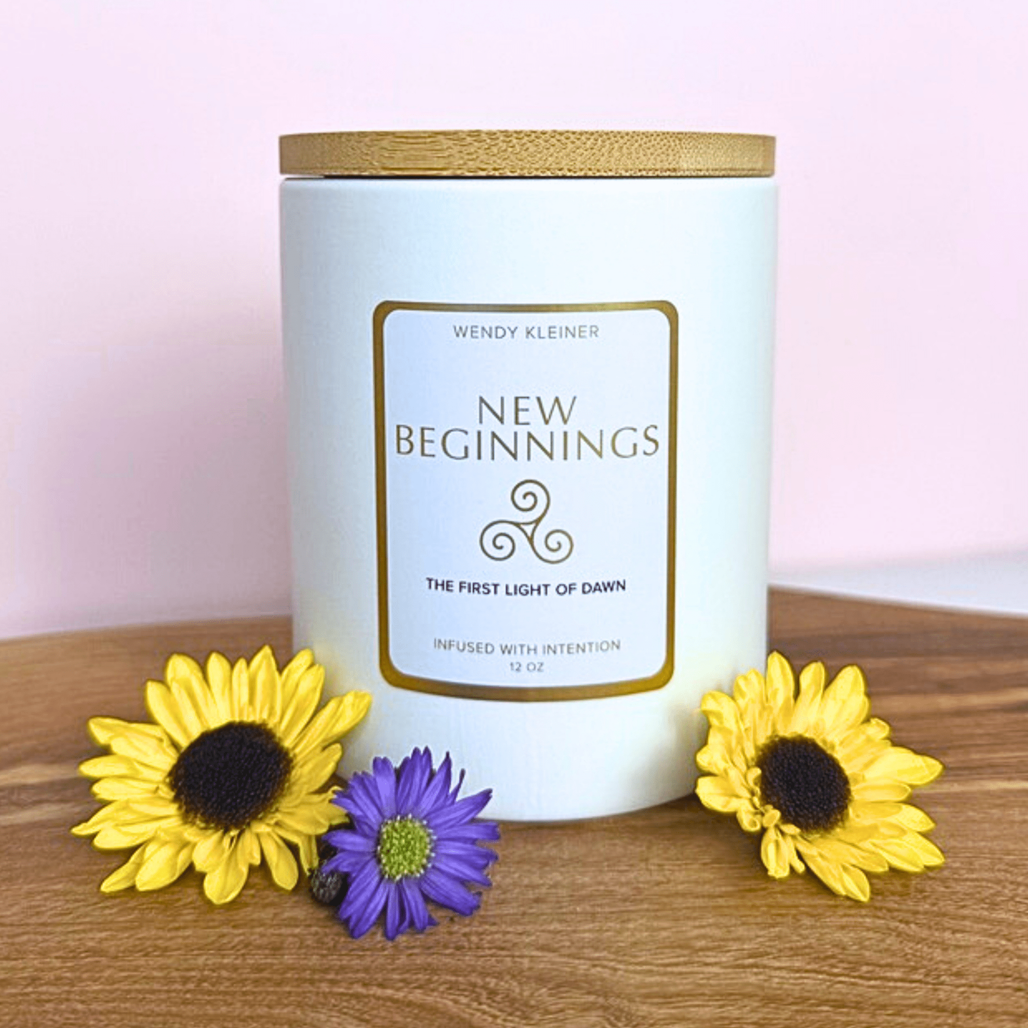 NEW BEGINNINGS INTENTION CANDLE - WENDY KLEINERWENDY KLEINER