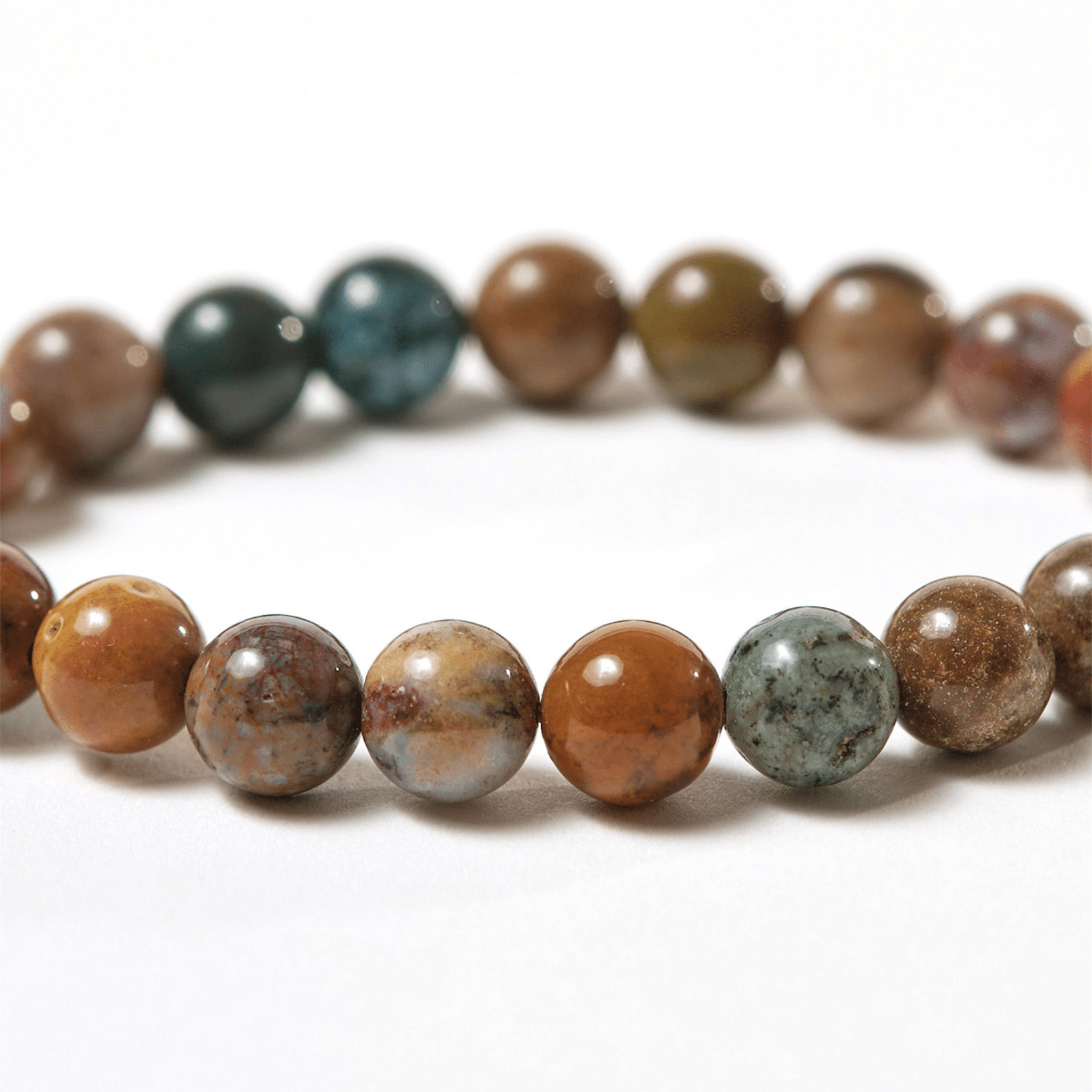 OCEAN JASPER LARGE | 8mm - WENDY KLEINERWENDY KLEINER