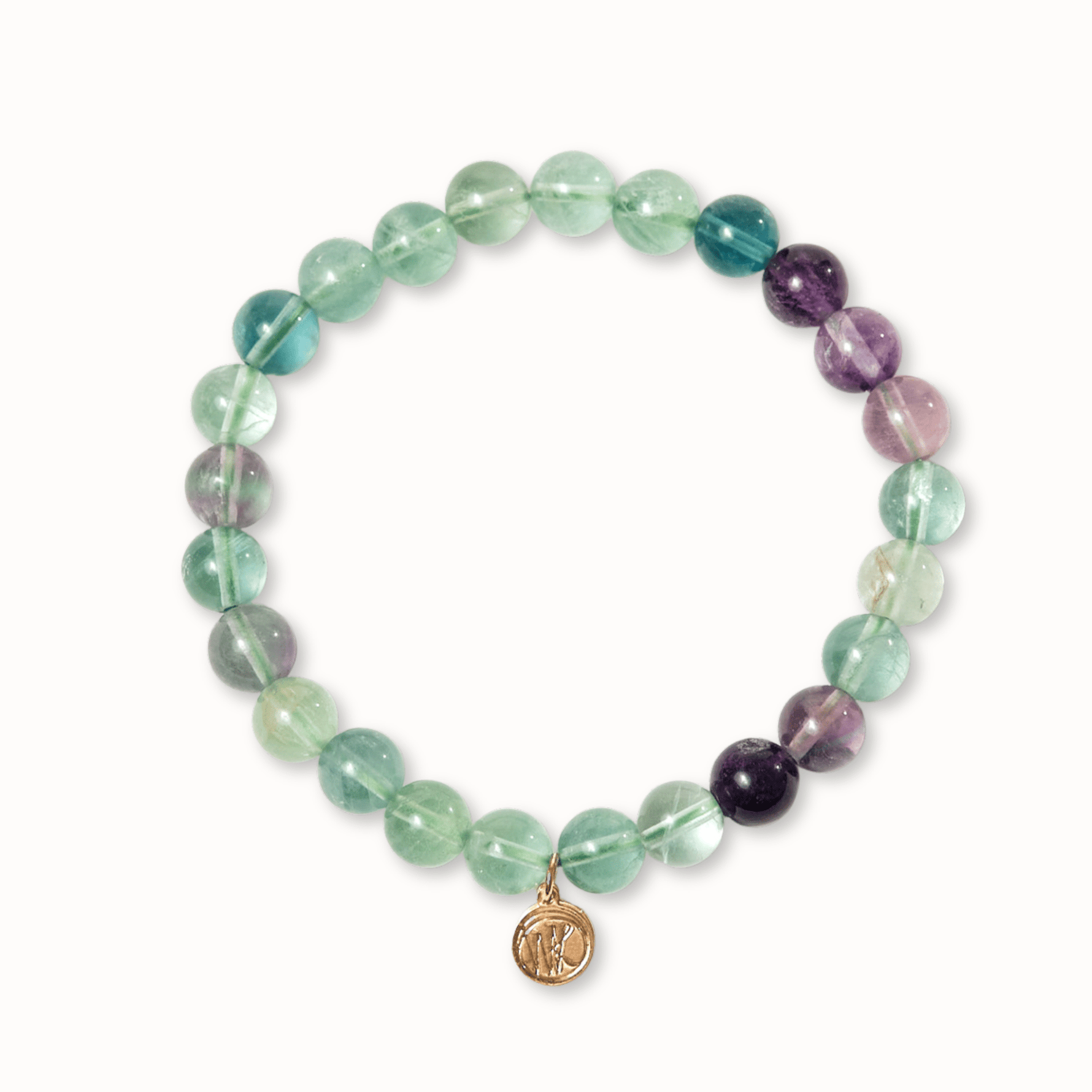 RAINBOW FLUORITE LARGE | 8mm - WENDY KLEINERWENDY KLEINER