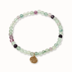 RAINBOW FLUORITE SMALL | 4mm - WENDY KLEINERWENDY KLEINER