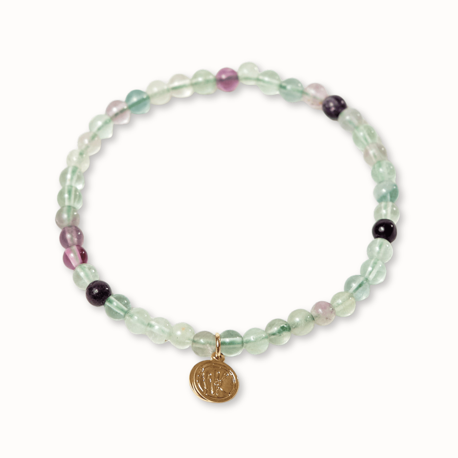 RAINBOW FLUORITE SMALL | 4mm - WENDY KLEINERWENDY KLEINER