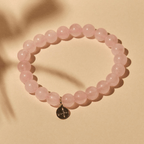 ROSE QUARTZ LARGE | 8mm - WENDY KLEINERWENDY KLEINER
