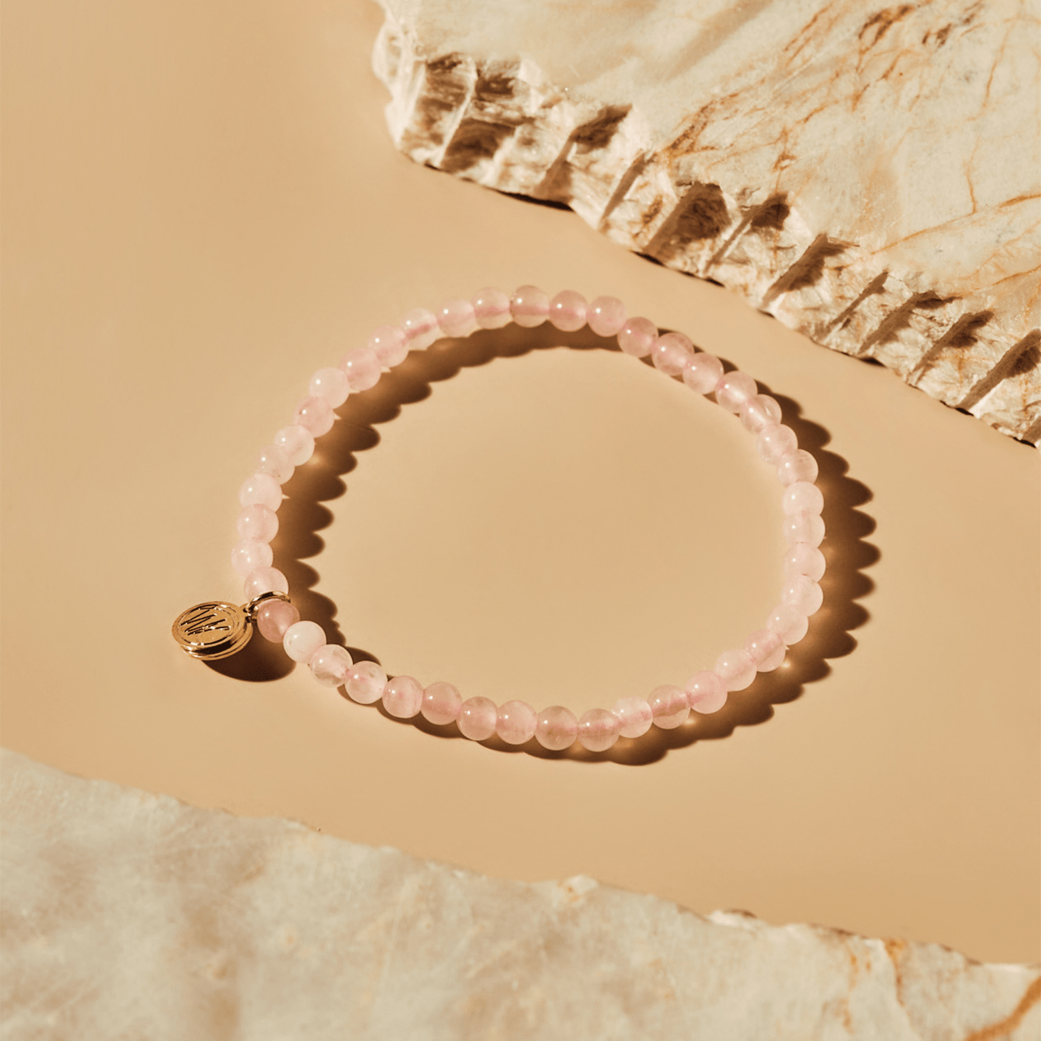 ROSE QUARTZ SMALL | 4mm - WENDY KLEINERWENDY KLEINER