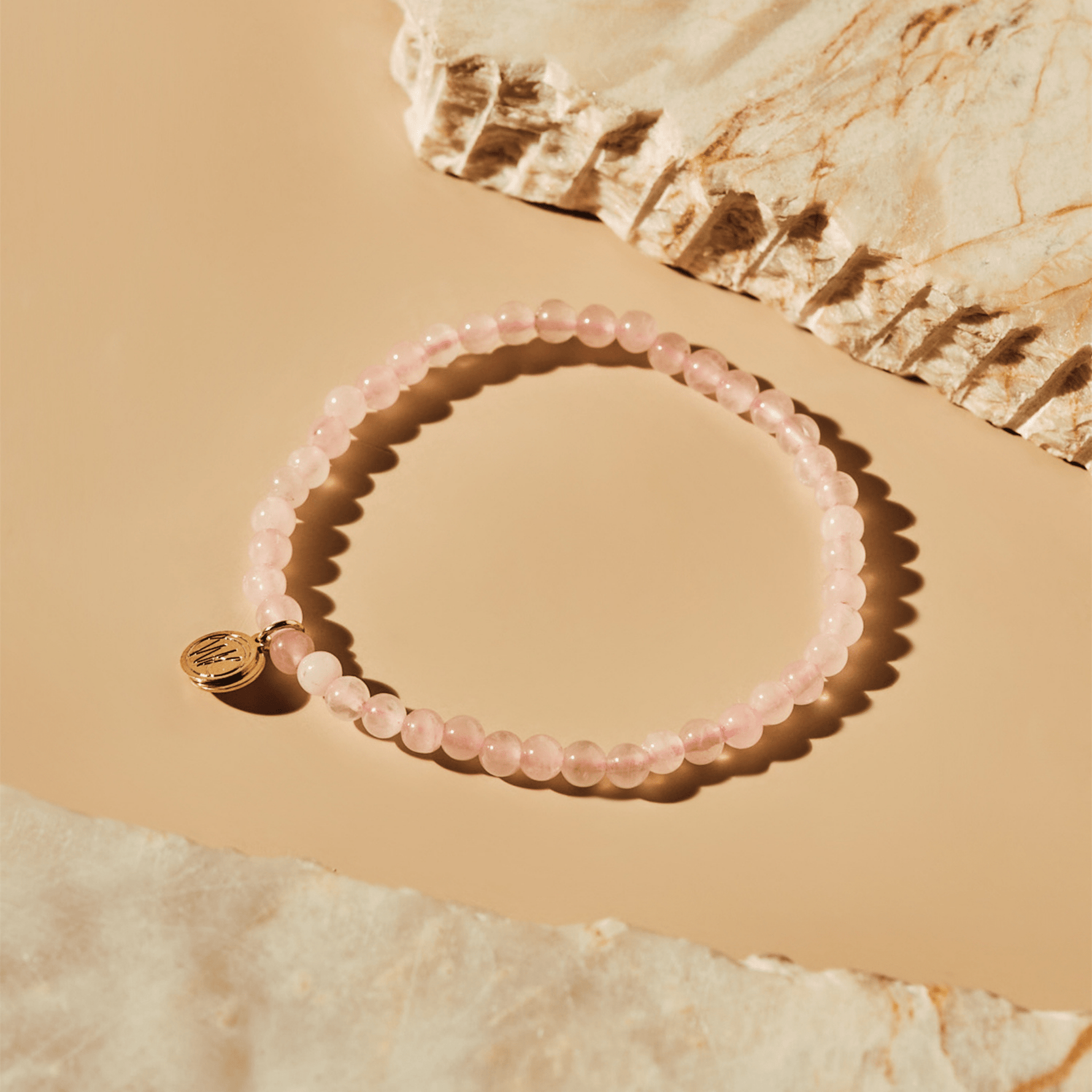 ROSE QUARTZ SMALL | 4mm - WENDY KLEINERWENDY KLEINER