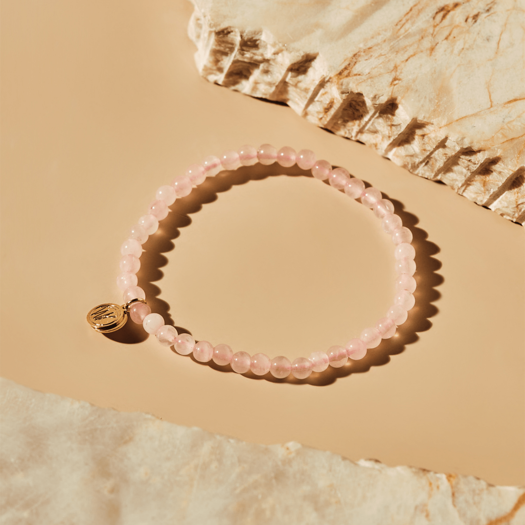 ROSE QUARTZ SMALL | 4mm - WENDY KLEINERWENDY KLEINER