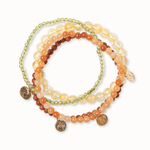 SUCCESS CRYSTAL BRACELET STACK - WENDY KLEINERWENDY KLEINER